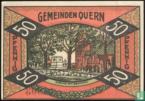 Quern, Gemeinde - 50 Pfennig (1) ND. (1921) - Image 2