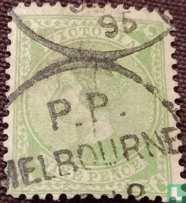 Tax stamp Queen Victoria