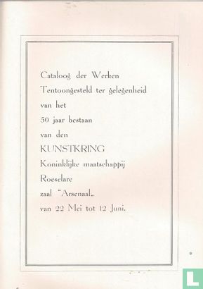 50 jaar Kunstkring Roeselare - Image 3