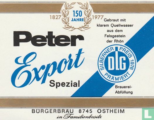 Peter Export Spezial