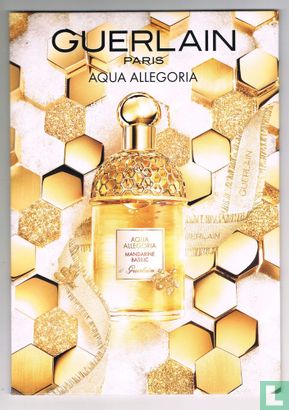 Panneau Guerlain, parfum Aqua Allegoria Mandarine Basilic 2007