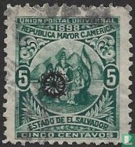 Union von Mittelamerika (Rosette)
