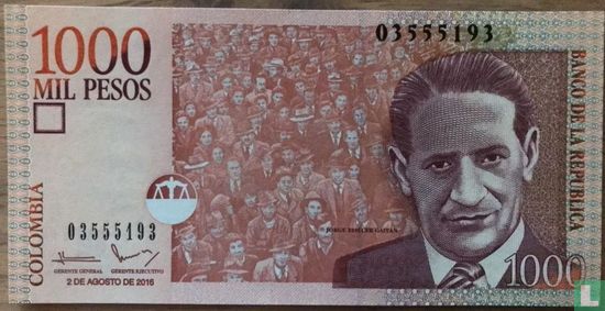 Colombia 1,000 Pesos - Image 1