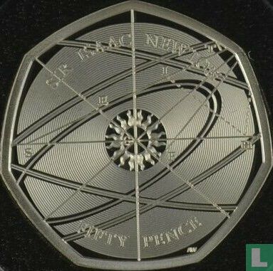 Verenigd Koninkrijk 50 pence 2017 (PROOF - zilver) "Sir Isaac Newton" - Afbeelding 2