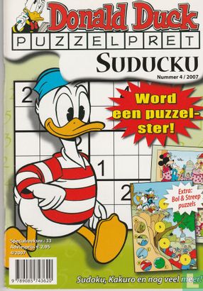 Donald Duck puzzelpret Suducku 4 - Image 1