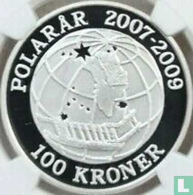 Danemark 100 kroner 2008 (BE) "International Polar Year" - Image 2