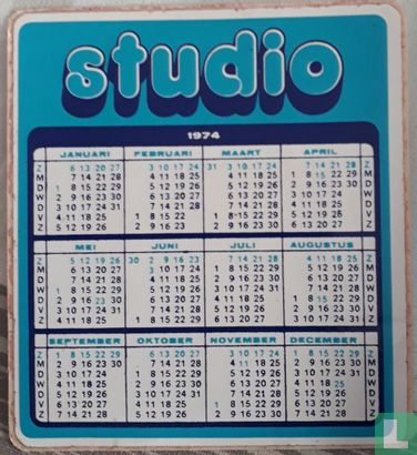 Studio kalender 