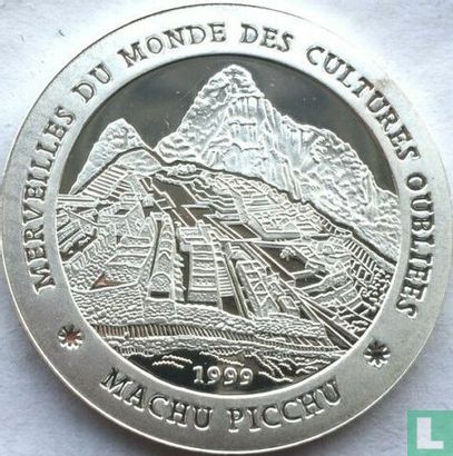 Tsjaad 1000 francs 1999 (PROOF) "Machu Picchu" - Afbeelding 1