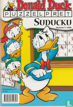 Donald Duck puzzelpret Suducku 3 - Bild 1