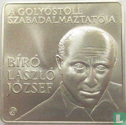 Hongarije 1000 forint 2010 "25th anniversary Death of László József Bíró" - Afbeelding 2