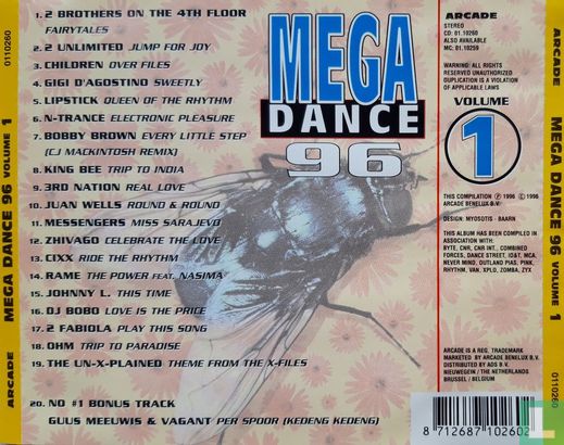 Mega Dance '96#1 - Afbeelding 2