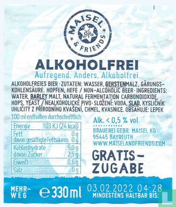 Maisel & Friends Alkoholfrei - Image 2