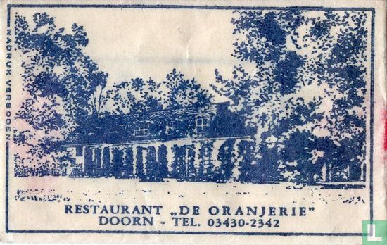 Restaurant "De Oranjerie" - Image 1