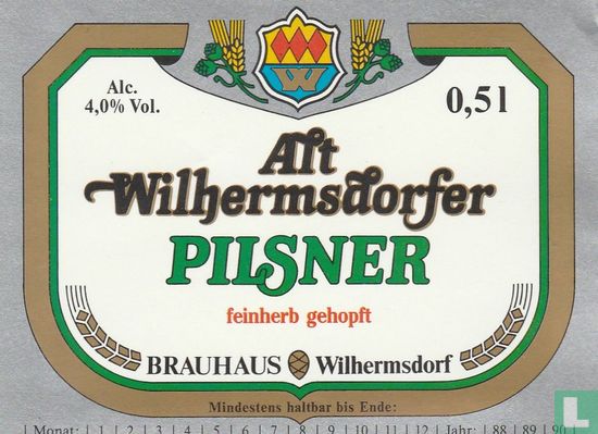 Alt Wilhermsdorfer Pilsner