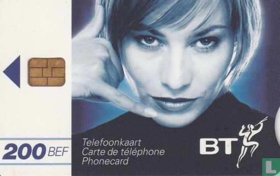 BT - Telefoonkaart 200 BEF - Image 1