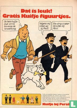 Poupées Tintin Persil (2) dans leur emballage d'origine - Image 2