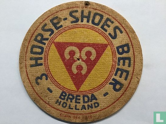 3 Horse-Shoes Beer Breda Holland
