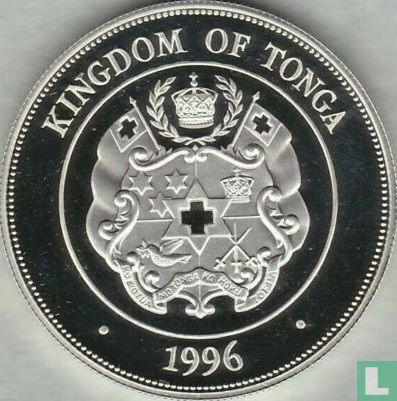 Tonga 1 pa'anga 1996 (PROOF) "Queen Elizabeth the Queen Mother - Queen Mother's crown" - Afbeelding 1
