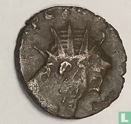 Gallische Rijk, AE Antoninianus, 273-274 AD, Tetricus II (HPE PVBLICA - Barbaarse imitatie) - Afbeelding 1