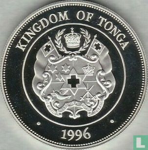 Tonga 1 Pa'anga 1996 (PP) "Queen Elizabeth the Queen Mother - Coronation of Queen Elizabeth II" - Bild 1