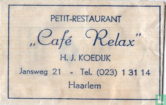 Petit Restaurant "Café Relax" - Bild 1