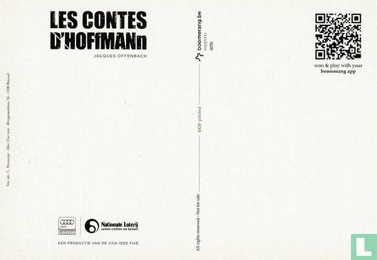 5581b - Les contes d'Hoffmann - Het zomerspektakel - Afbeelding 2