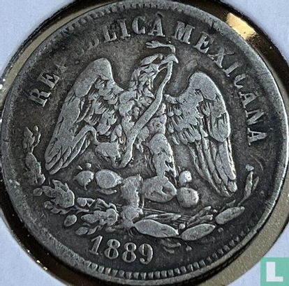 Mexico 25 centavos 1889 (Zs Z) - Afbeelding 1