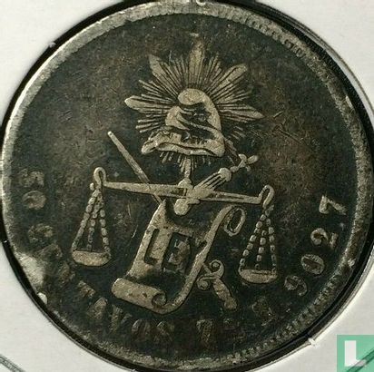 Mexique 50 centavos 1873 (Zs H) - Image 2