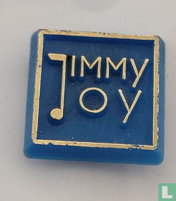 Jimmy Joy [goud op [licht blauw] 