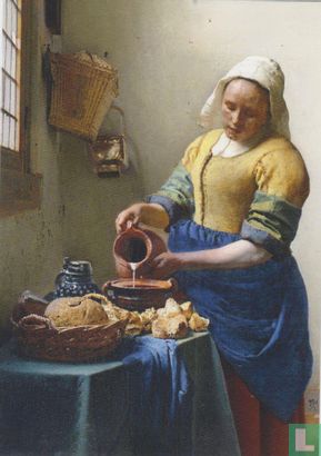 Dienstmagd mit Milchkrug, um 1658-1660 - Image 1