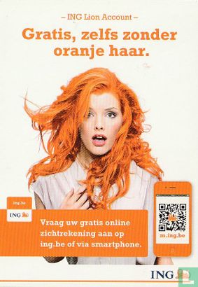 5613 - ING "Gratis, zelfs zonder oranje haar" - Image 1