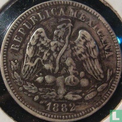 Mexico 25 centavos 1882 (Ho A) - Afbeelding 1