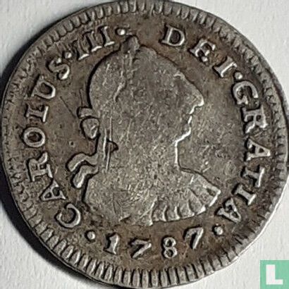 Peru ½ Real 1787 (MI) - Bild 1