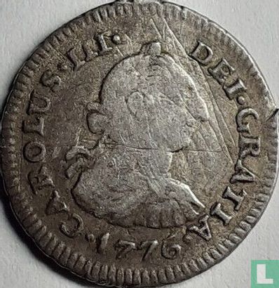 Peru ½ Real 1776 - Bild 1