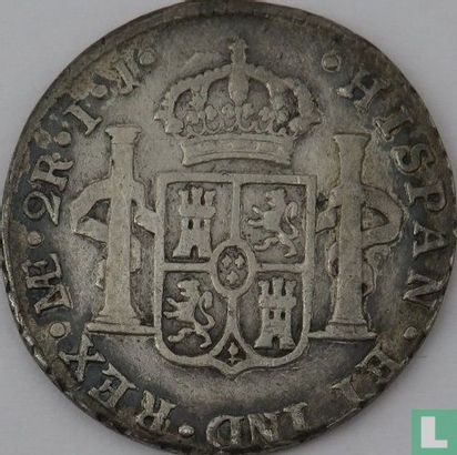 Pérou 2 reales 1799 - Image 2