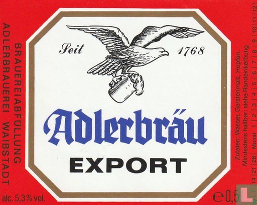 Adlerbräu Export