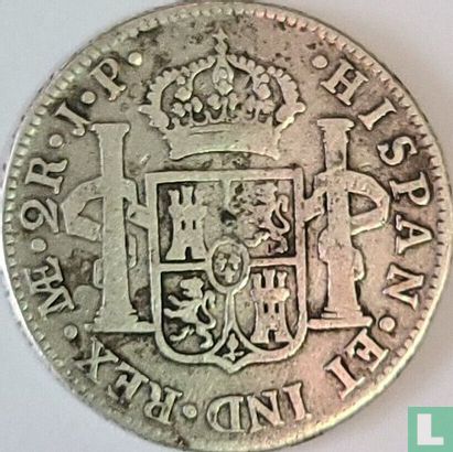 Peru 2 Real 1818 - Bild 2