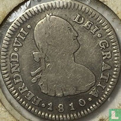 Colombia 1 real 1810 (P JF) - Image 1