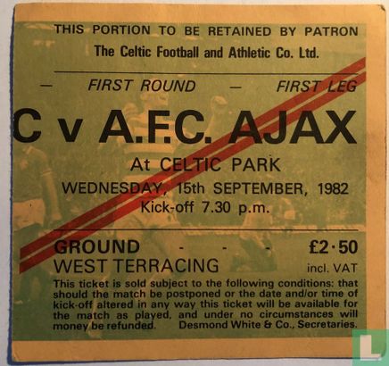 Celtic-A.F.C.Ajax - Afbeelding 1