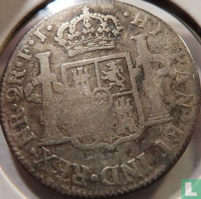 Colombie 2 reales 1819 (NR FJ) - Image 2