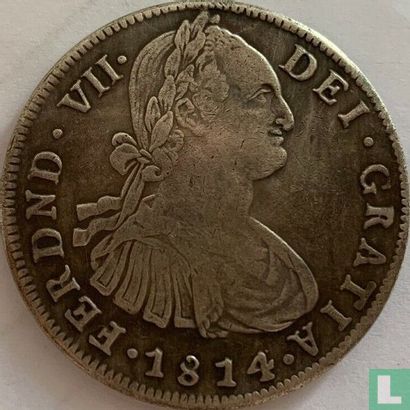 Colombia 8 reales 1814 - Image 1