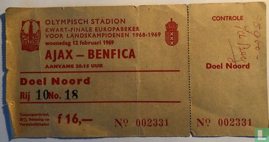 Ajax-Benfica - Afbeelding 1