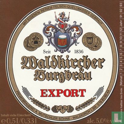 Waldkircher Bürgbräu Export