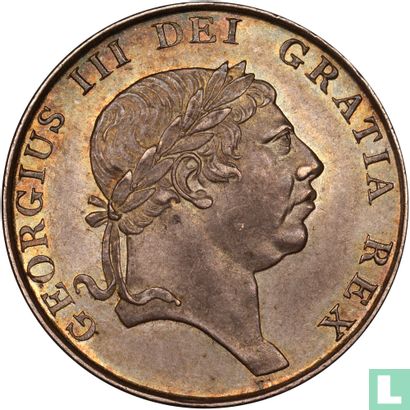 Bank token 10 pence Irish 1813 - Bild 2