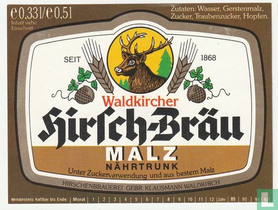 Hirsch-Bräu Malz