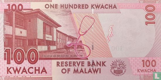 Malawi 100 Kwacha - Afbeelding 2