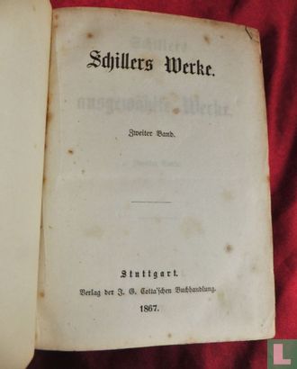 Schillers Werke - Zweiter Band - Afbeelding 3