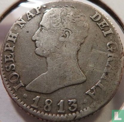 Espagne 4 reales 1813 (IOSEPH NAP) - Image 1
