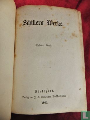Schillers Werke - Sechster band - Bild 3