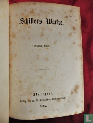 Schillers Werke - Vierte band - Bild 3